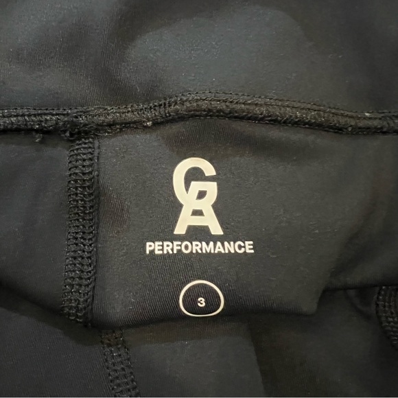 Good American Performance Black Spellout The Core Leggings Size 3 = Large - Picture 5 of 7
